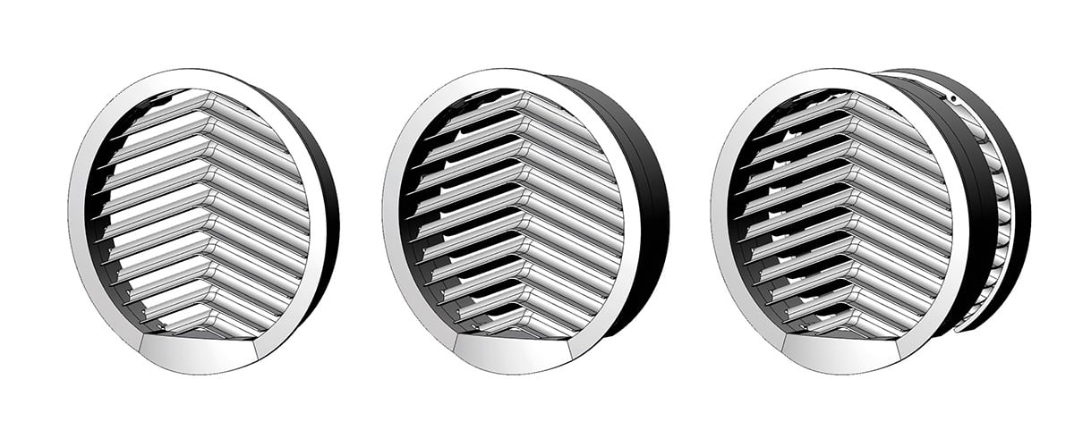 Fassadengitter DUPLEX Vent