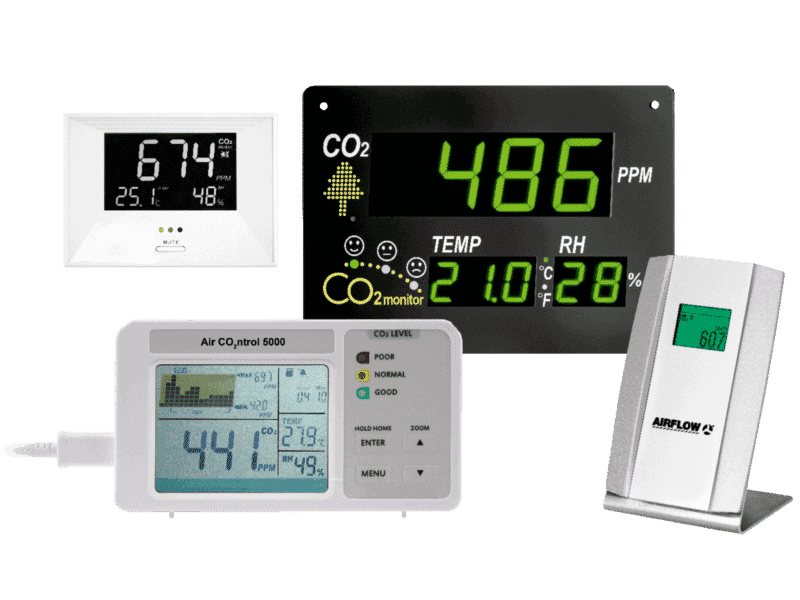 Artikelbild der Produktserie CO2-Monitore