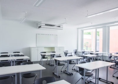Klassenzimmer Kaethe-Kollwitz Schule mit DUPLEX Vent 800