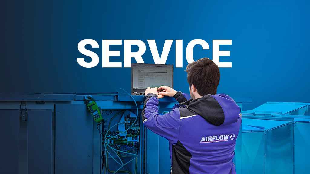 Service Airflow Kalibrierlabor